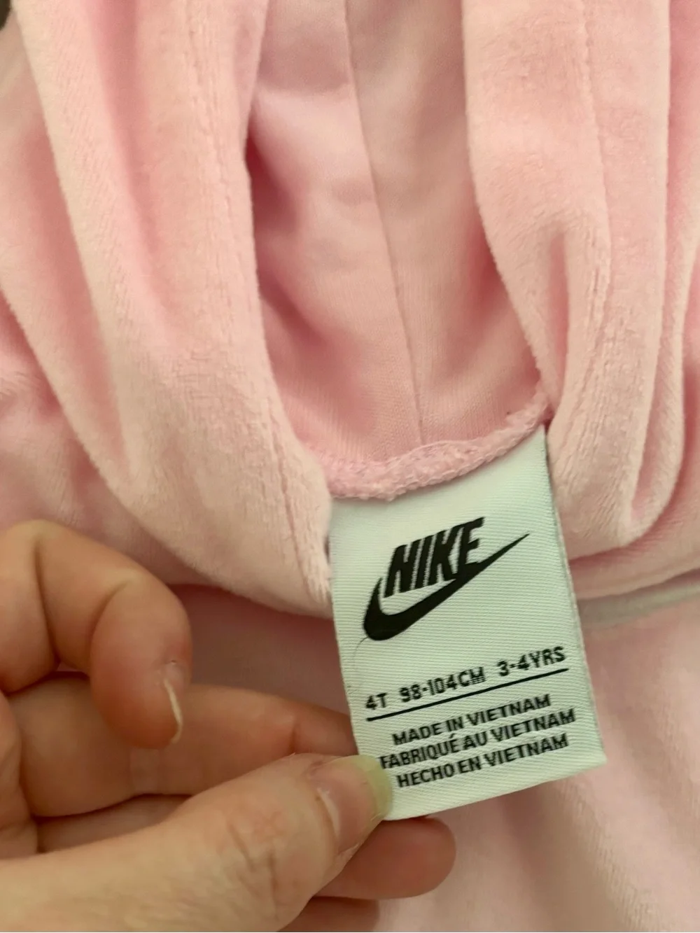 Nike Pink Hoodie & Jogger Set toddler track suit Mean Girls 4t